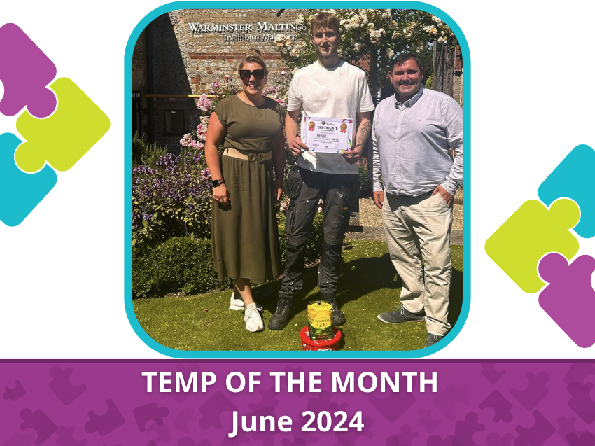 Temp of the Month June 2024