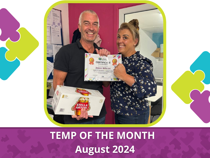 Temp of the Month - August 2024